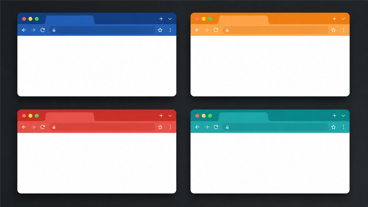 Comparativa de interfaces de navegadores web