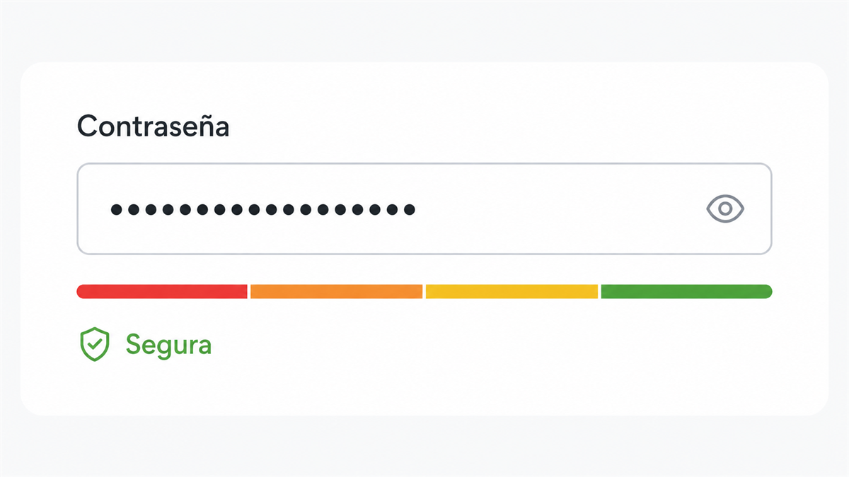 Medidor de fortaleza de contraseña